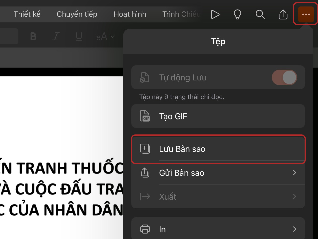 Cách dùng PowerPoint trên iPad