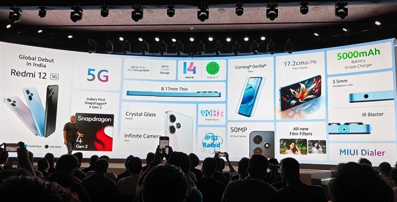 Thông số kỹ thuật Redmi 12 5G Thông số kỹ thuật Redmi 12 5G