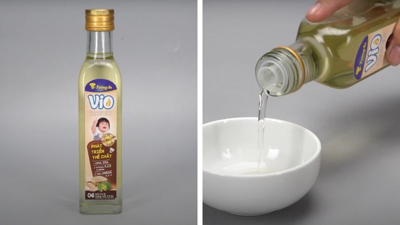 Dầu ăn dinh dưỡng cho bé Tường An Vio chai 250ml