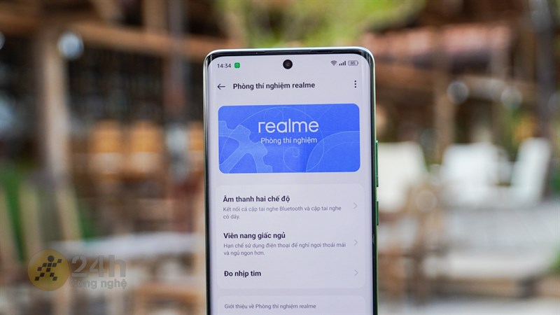 Giao diện 'Phòng thí nghiệm realme' trên realme 11 Pro 5G Giao diện 'Phòng thí nghiệm realme' trên realme 11 Pro 5G