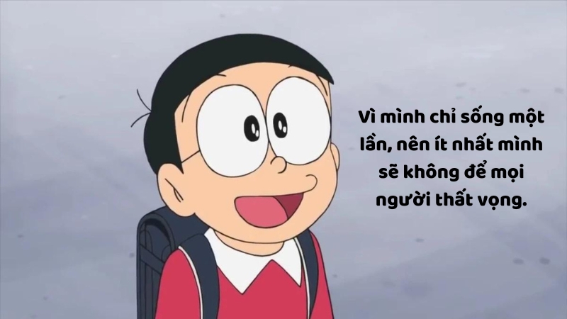 Những câu nói hay, truyền cảm hứng từ phim/truyện Doraemon