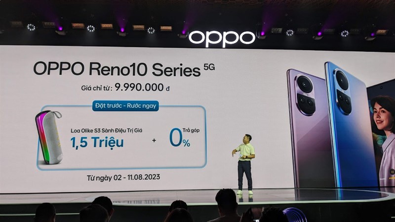 OPPO Reno10 Series chính thức ra mắt tại Việt Nam