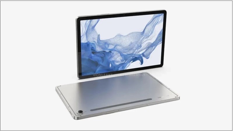 Ảnh render Galaxy Tab S9 FE của Onleaks