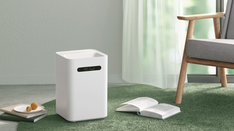 Use an air purifier with a humidifying function