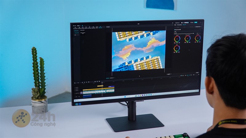 Samsung ViewFinity S8 còn được trang bị nhiều chế độ màn hình hiện đại
