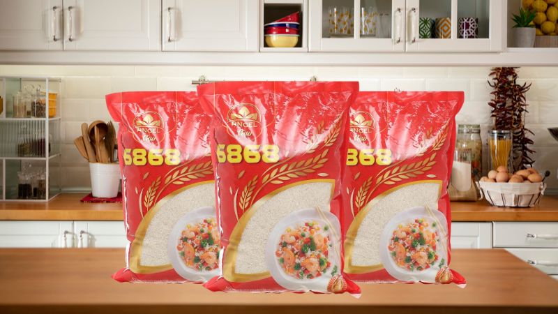 Gạo trắng 6868 Angel