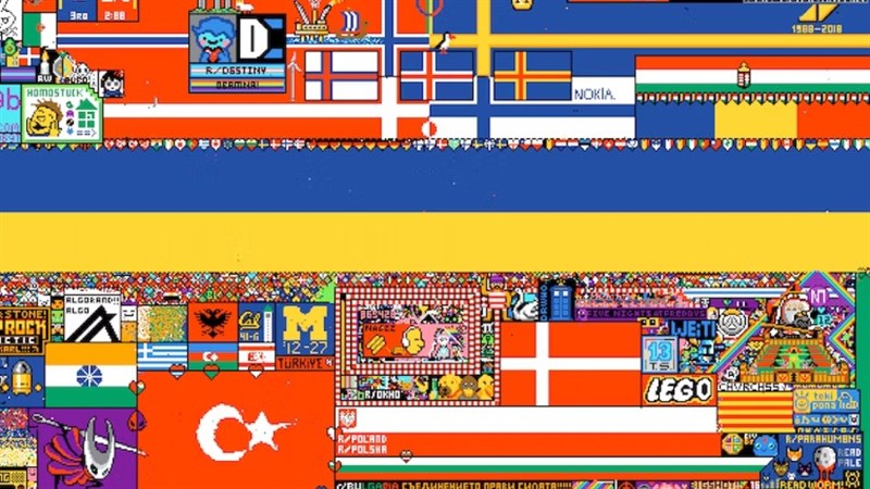 Một số những 'thế lực' và văn hóa thú vị trên r/place mà có lẽ bạn nên biết!