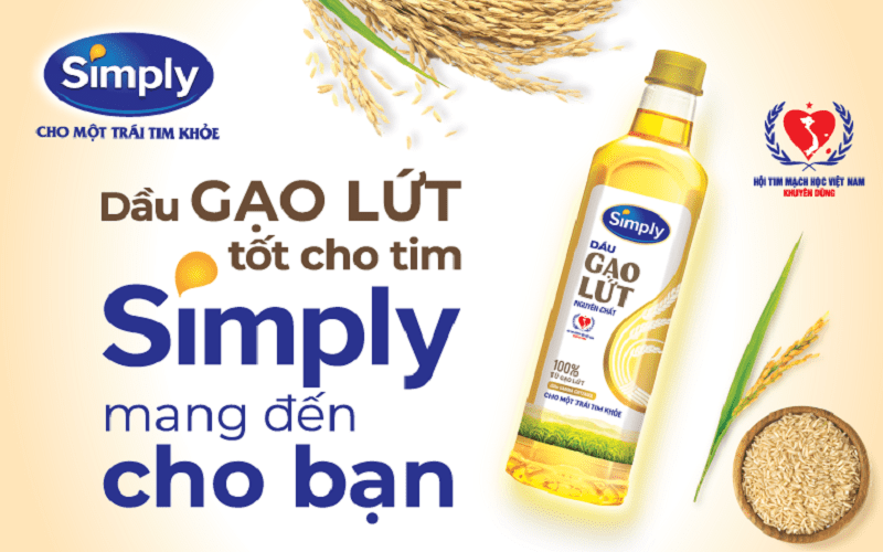 Dầu gạo lứt nguyên chất Simply