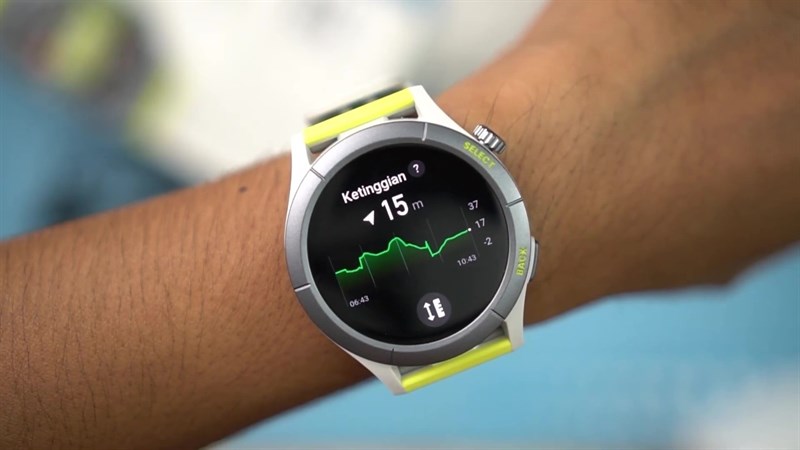 Thiết bị cũng mang đến khả năng điều hướng chính xác khi bạn chạy bộ.