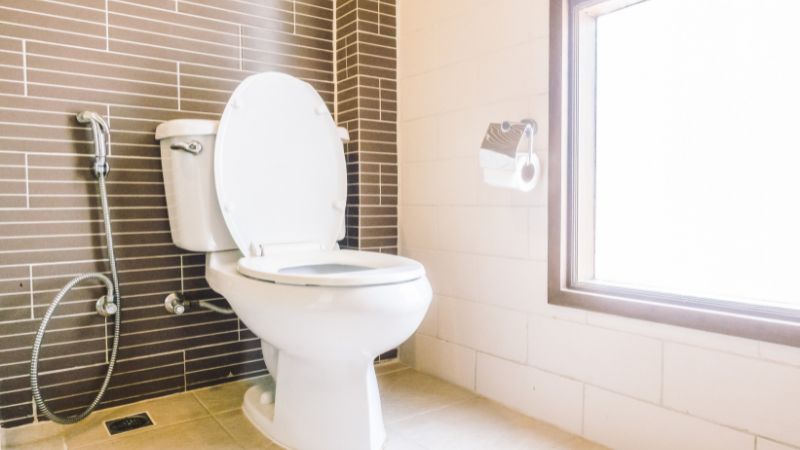 Damp bathroom can affect human health