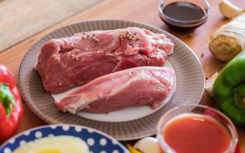 Giá thịt heo hôm nay 04/08 của thương hiệu Meat Master