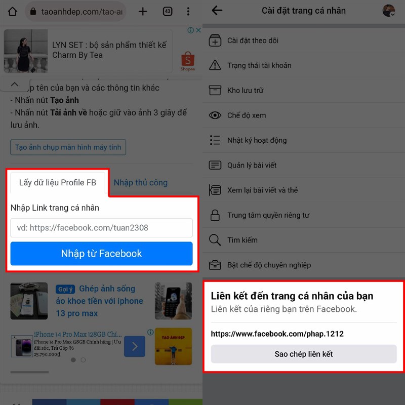 Hướng dẫn cách chế ảnh tick xanh Facebook