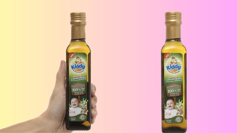 Dầu olive cho bé Kiddy chai 250ml