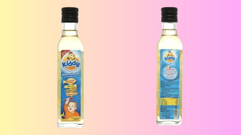 Dầu cá hồi cho bé Kiddy chai 250ml