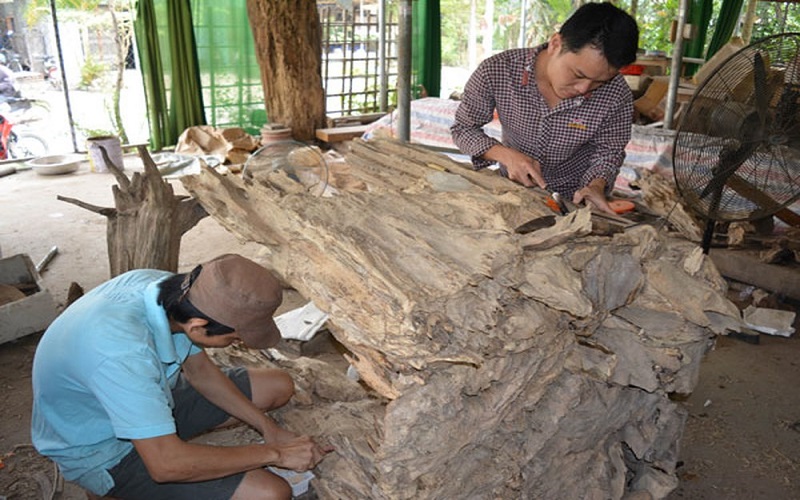 Làng nghề trầm Trung Phước