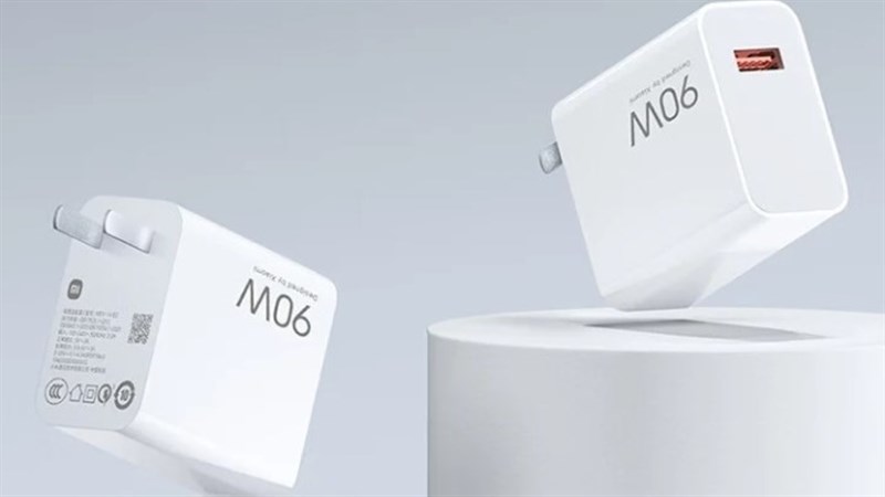 Bộ sạc Xiaomi 90W GaN chính thức ra mắt
