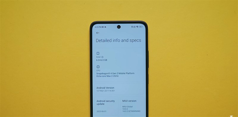 POCO M6 Pro 5G được trang bị bộ cấu hình tốt POCO M6 Pro 5G được trang bị bộ cấu hình tốt