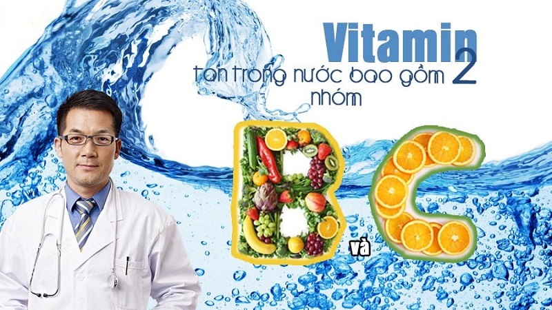 Vitamin tan trong nước