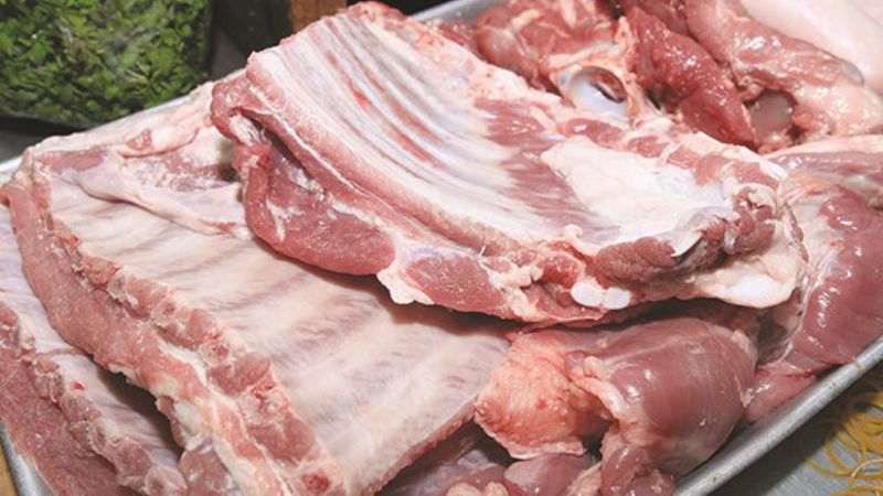 Giá thịt heo hôm nay 08/08 của thương hiệu Bách hóa XANH
