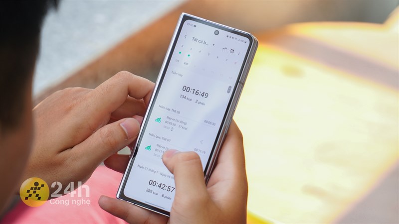 Galaxy Watch6 còn có khả năng tracking cực kỳ tốt