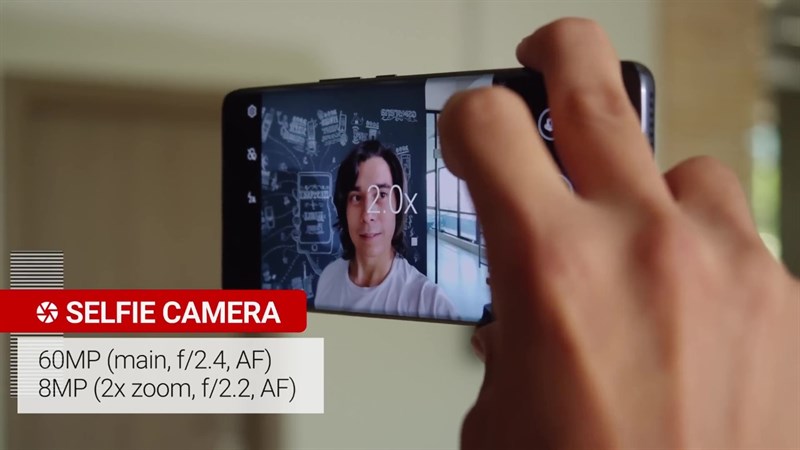 Camera chính phía trước của nova 11 Pro sử dụng cảm biến 60 MP với kích thước pixel là 0.6 µm.