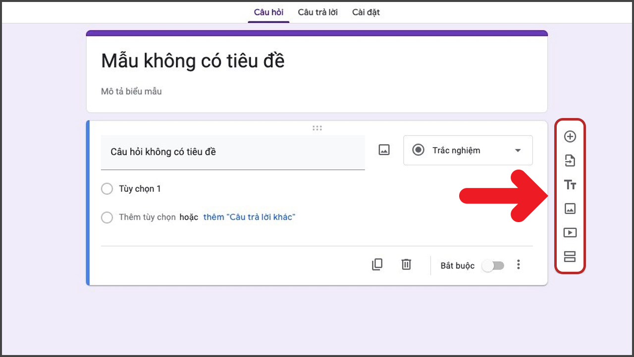 Cách tạo Google Form