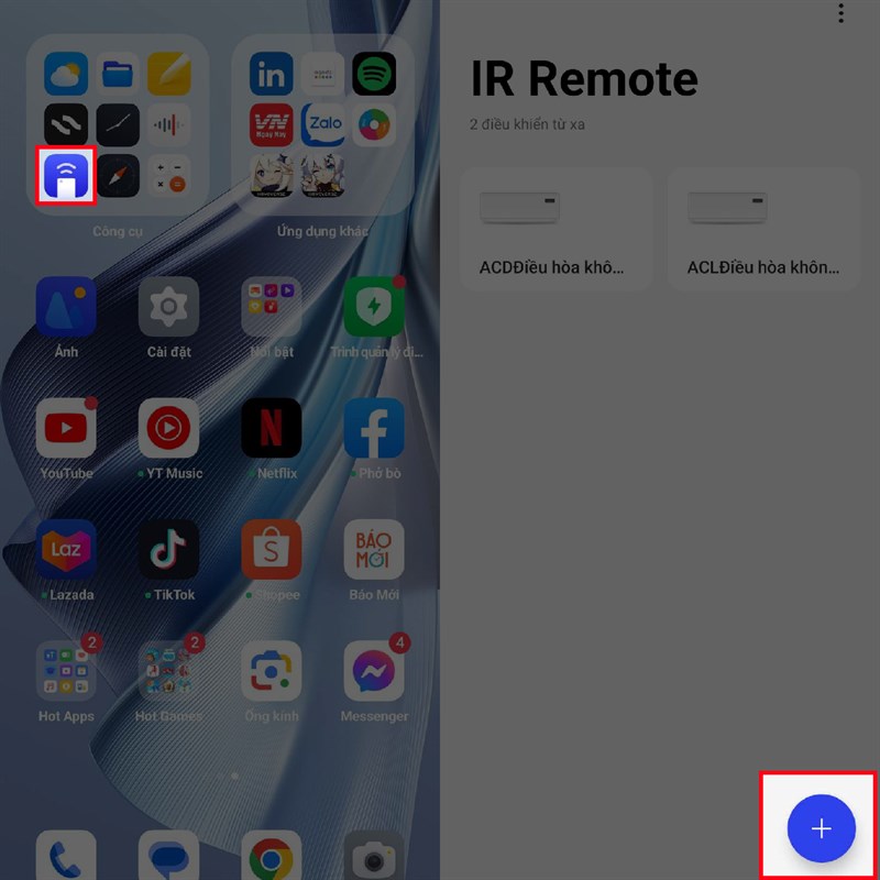 Hướng dẫn cách dùng remote trên OPPO