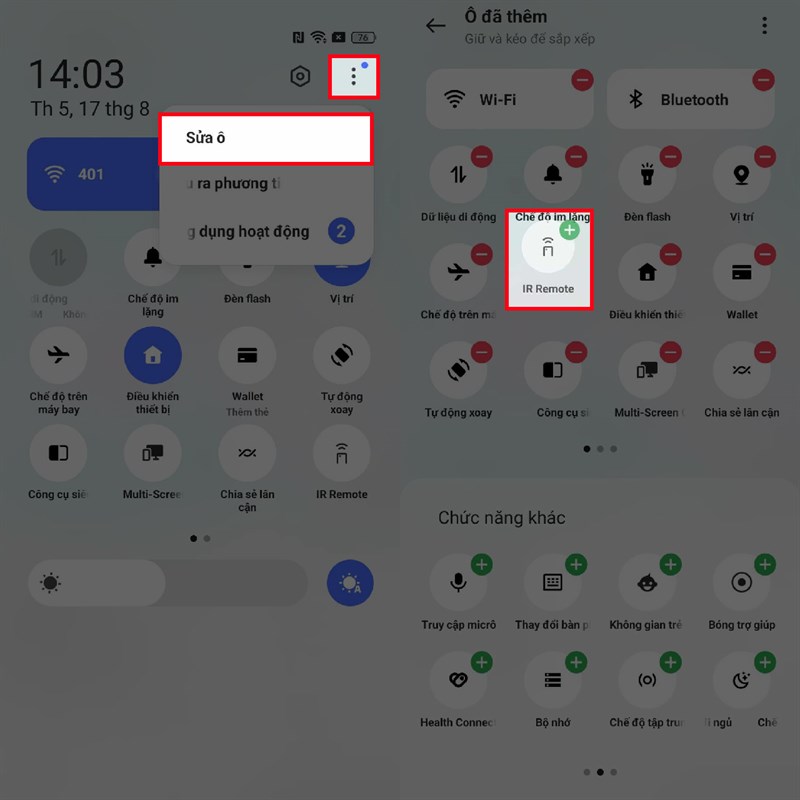 Hướng dẫn cách dùng remote trên OPPO