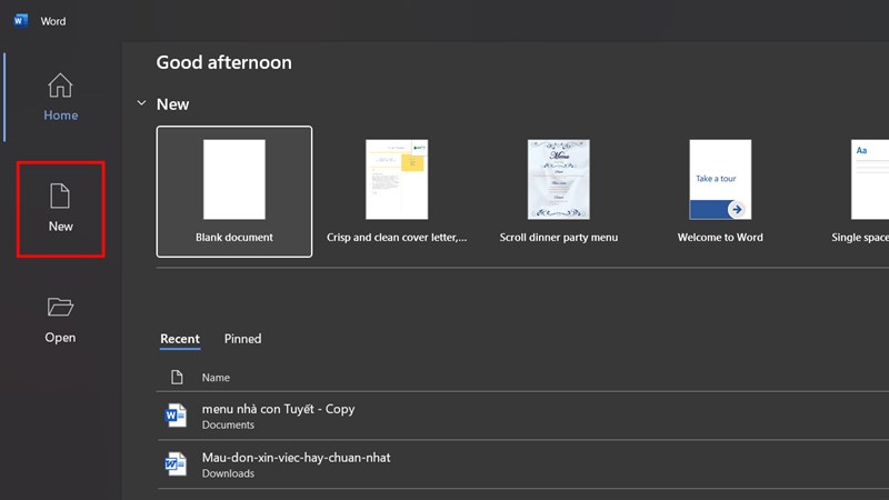 Cách tạo sơ yếu lý lịch bằng Microsoft Word