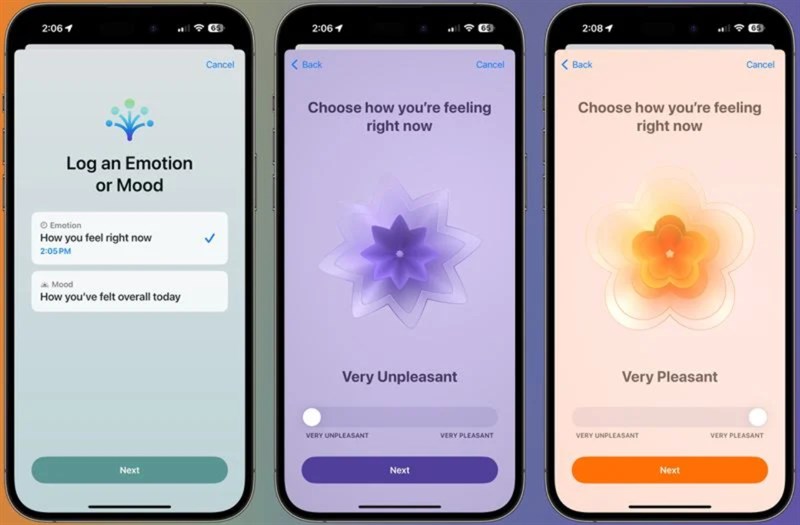 Ứng dụng Sức khỏe, hiện có một tính năng mới để theo dõi tâm trạng của bạn