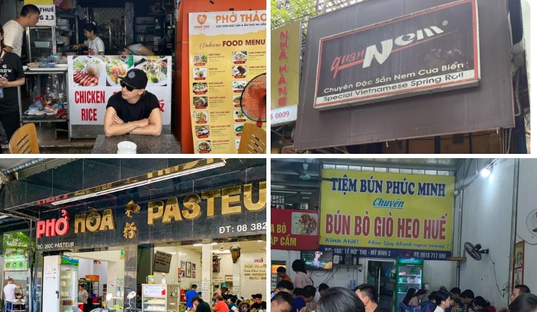 5 quán ăn Việt Nam sao Hàn từng ghé đến và yêu thích