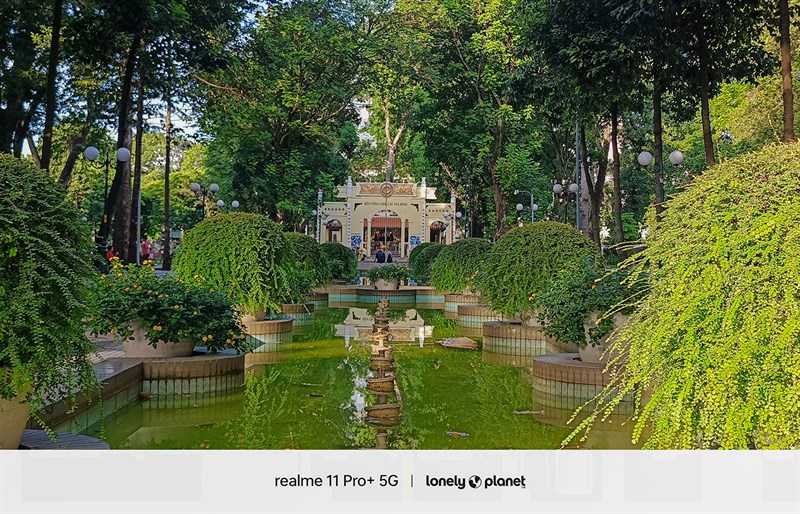 Ảnh chụp từ camera chính realme 11 Pro+ 5G trong điều kiện đủ sáng