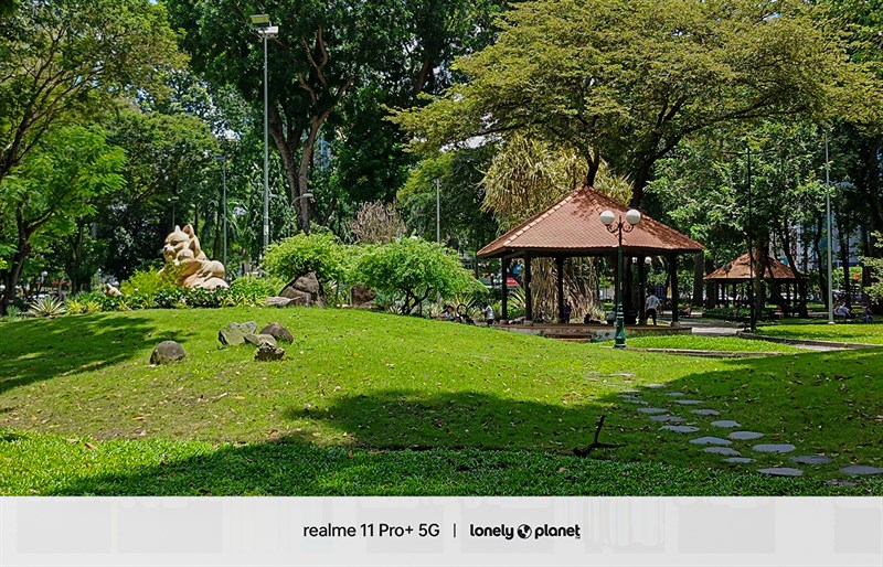 Ảnh chụp từ camera chính realme 11 Pro+ 5G trong điều kiện đủ sáng