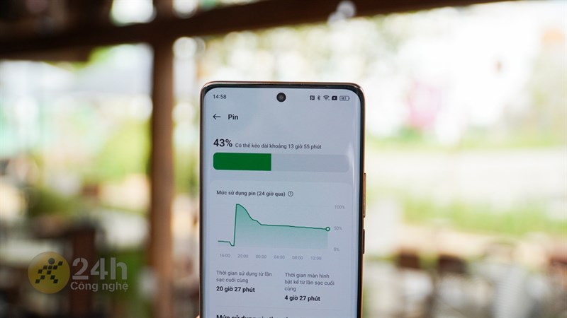realme 11 Pro+ 5G có khả năng kiểm soát điện năng tiêu thụ rất tốt