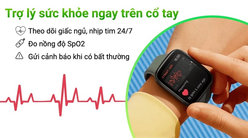 Redmi Watch 3 Active cung cấp nhiều tính năng theo dõi sức khỏe hữu ích Redmi Watch 3 Active cung cấp nhiều tính năng theo dõi sức khỏe hữu ích