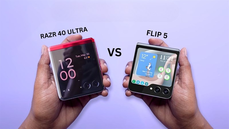 Bất ngờ trước kết quả thử nghiệm bản lề Galaxy Z Flip5 và Razr 40 Ultra