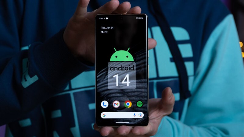 Tính bảo mật của Android 14 sẽ như thế nào? (Ảnh: PhoneArena)