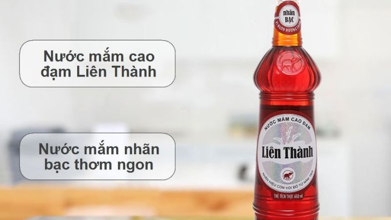 Nước mắm nhãn bạc Liên Thành