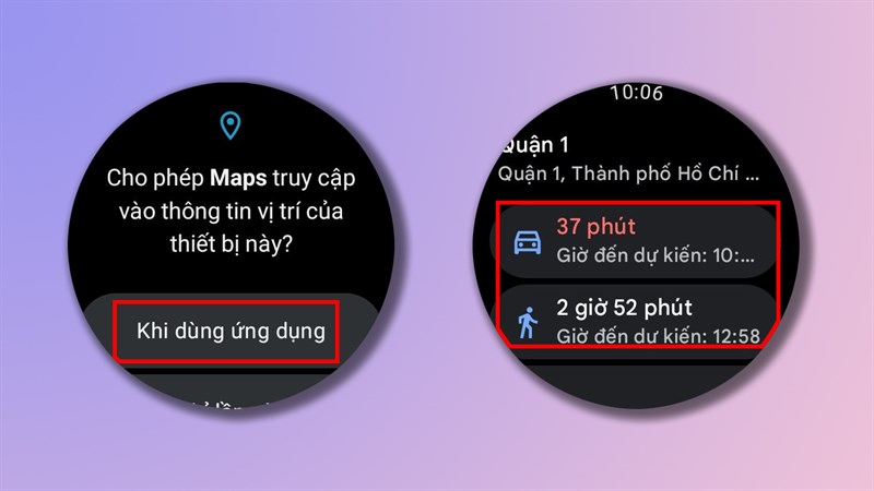 Hướng dẫn cách chỉ đường trên Galaxy Watch6