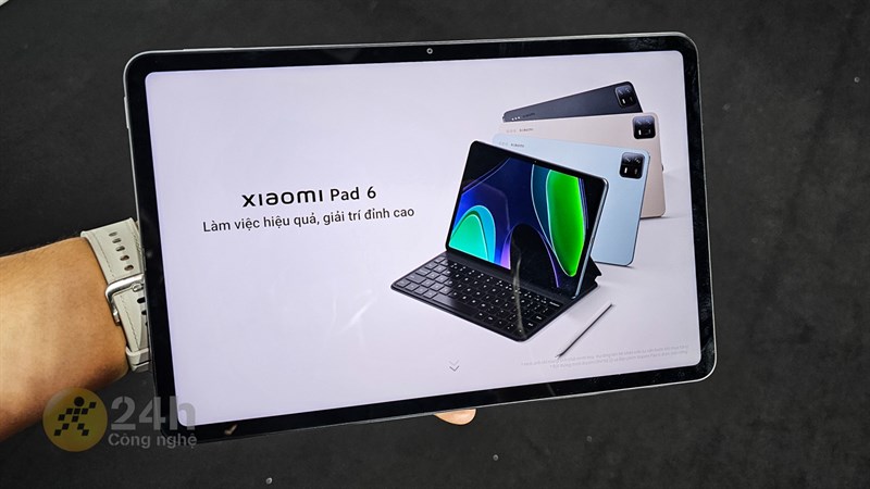 Nhìn chung XIaomi Pad 6 là chiếc tablet đáng mua của Xiaomi hiện nay Nhìn chung XIaomi Pad 6 là chiếc tablet đáng mua của Xiaomi hiện nay