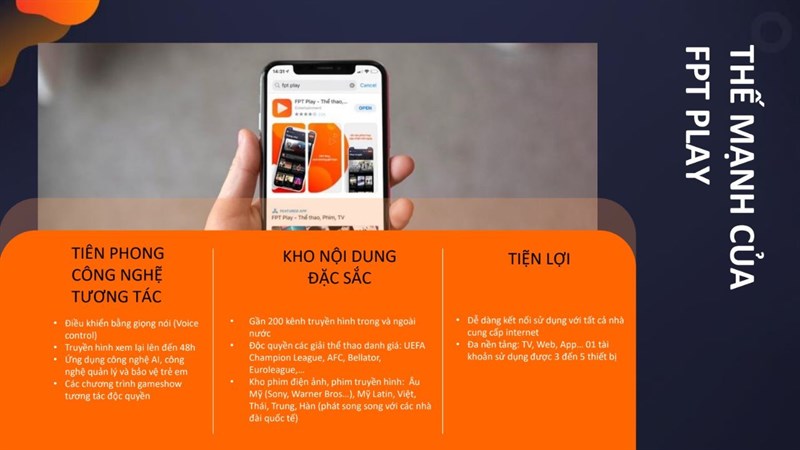Những điểm nổi bật nhất của dịch vụ FPT Play