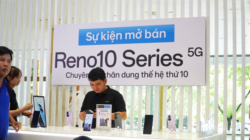Toàn cảnh sự kiện trải nghiệm và mở bán sớm OPPO Reno10 Series Toàn cảnh sự kiện trải nghiệm và mở bán sớm OPPO Reno10 Series