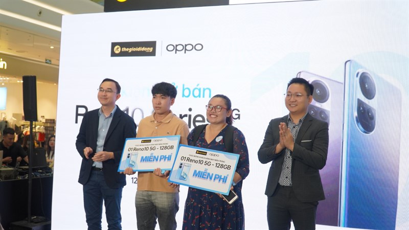 Toàn cảnh sự kiện trải nghiệm và mở bán sớm OPPO Reno10 Series Toàn cảnh sự kiện trải nghiệm và mở bán sớm OPPO Reno10 Series