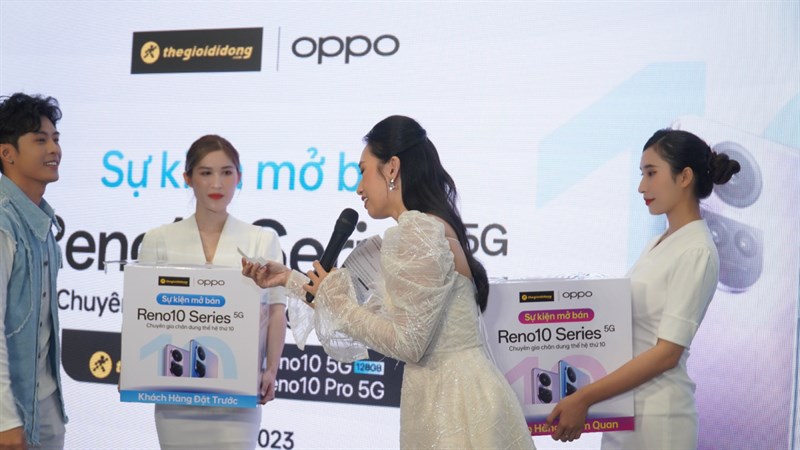 Toàn cảnh sự kiện trải nghiệm và mở bán sớm OPPO Reno10 Series Toàn cảnh sự kiện trải nghiệm và mở bán sớm OPPO Reno10 Series