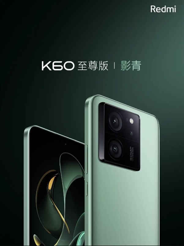 Thiết kế mặt trước và sau của Redmi K60 Ultra