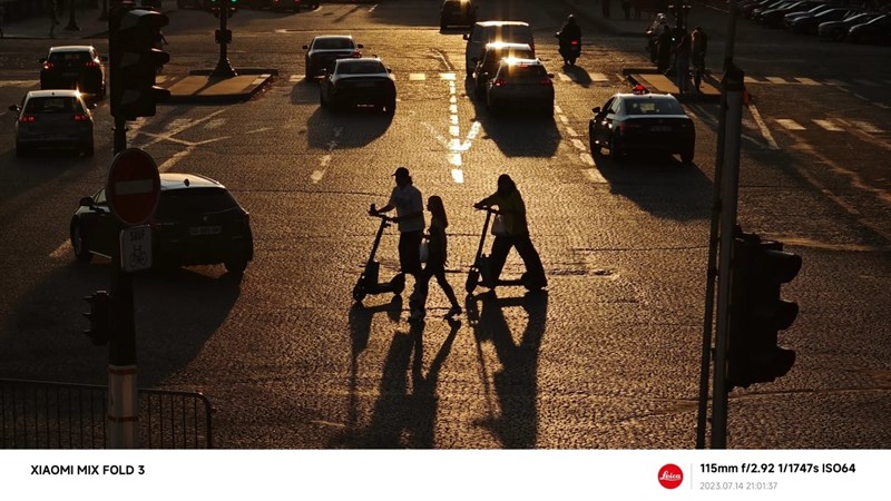 Ảnh chụp từ camera của Xiaomi MIX Fold 3