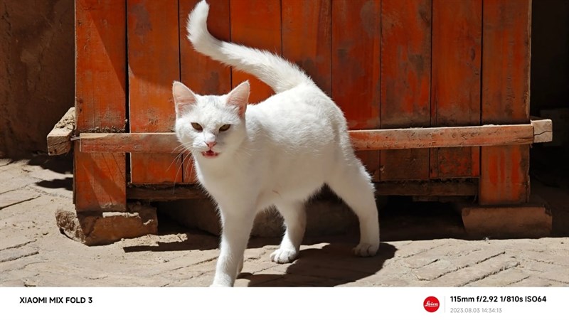 Xiaomi đã tích hợp một ống kính chân dung 3.2X và một ống kính tiềm vọng tele 5X vào camera của MIX Fold 3