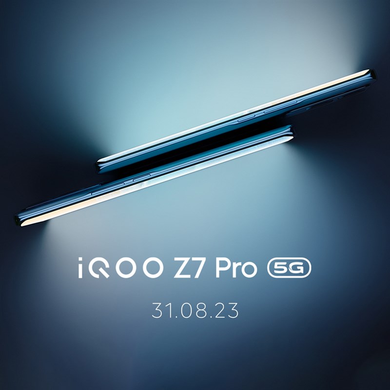 Dự kiến iQOO Z7 Pro sẽ được ra mắt vào ngày 31/08 tới đây