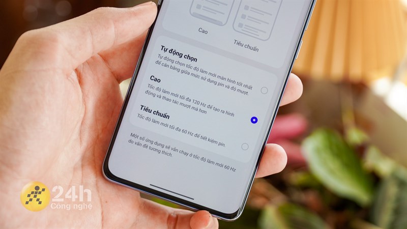 Cách mở màn hình 120Hz trên OPPO Reno10 5G Cách mở màn hình 120Hz trên OPPO Reno10 5G