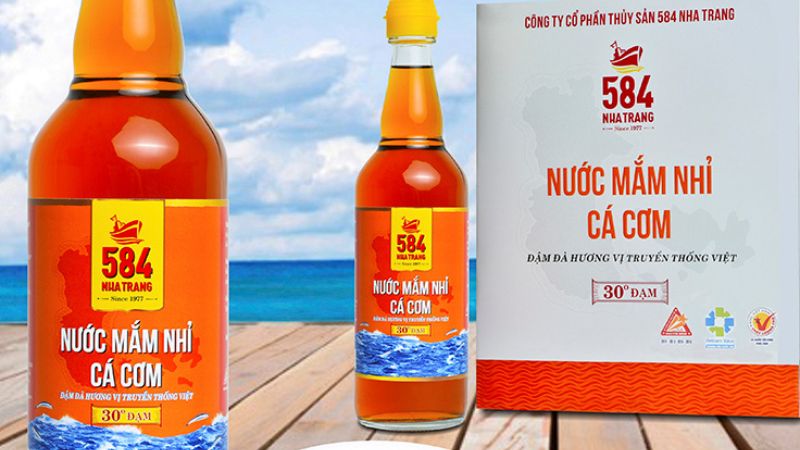 Nước mắm cốt nhĩ 584 Nha Trang